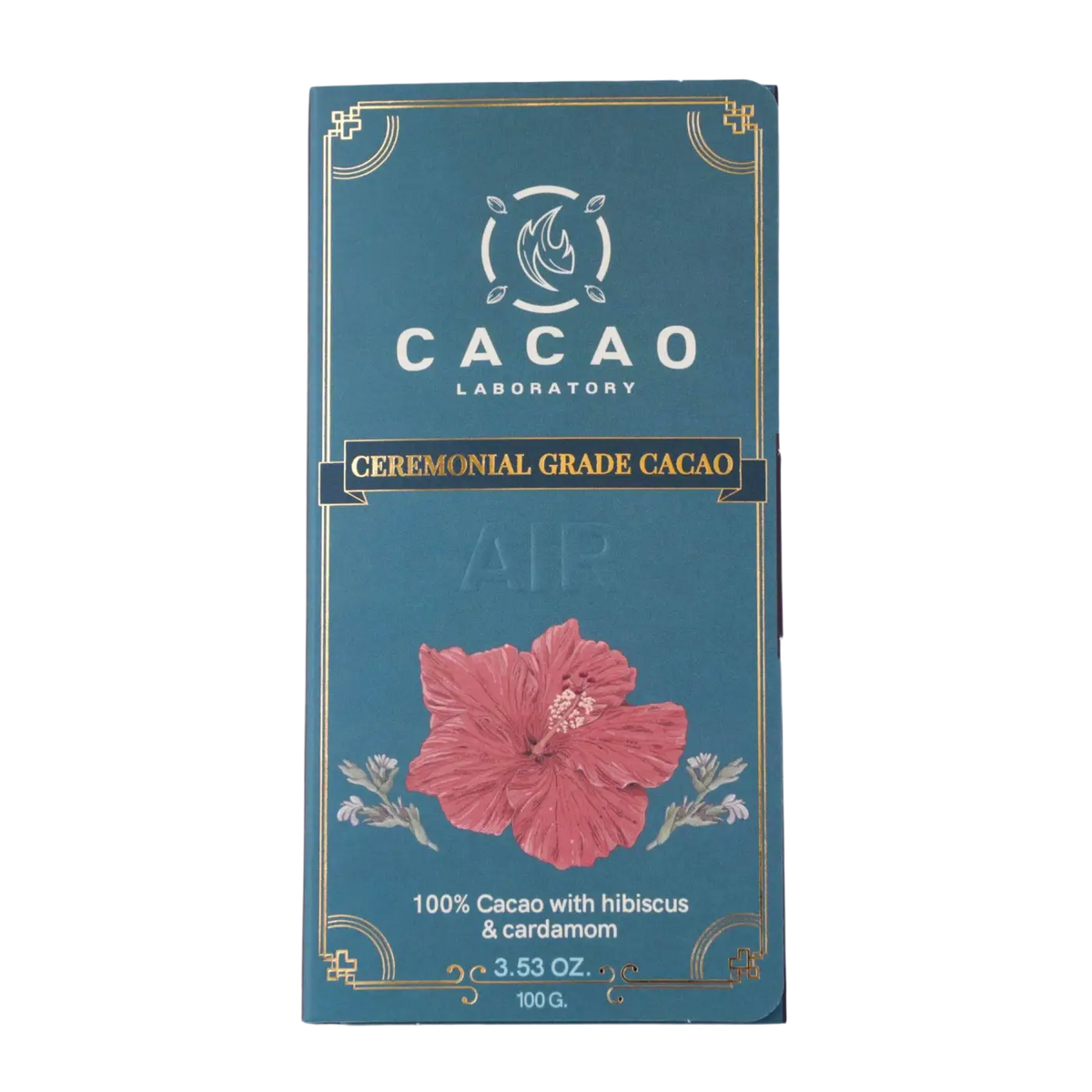 Zeremonieller Kakao Cacao mit Hibiskus und Kardamom, Luftelement, 100g, Cacao Lab, Süßigkeiten & Snacks