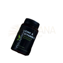 Schwarze flasche feel supreme zink mit vitamin c immunität unterstützung 60 tabletten zinc and vitamin ergänzt